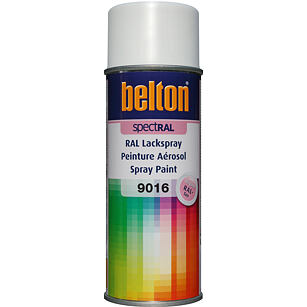 Belton Barva ve spreji RAL 9016 400ml DOPRAVNÍ BÍLÁ