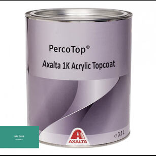 Akrylátová 1K barva Axalta RAL 5018 5°lesku