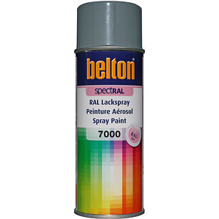 Belton Barva ve spreji RAL 7000 400ml VEVERČÍ ŠEDÁ