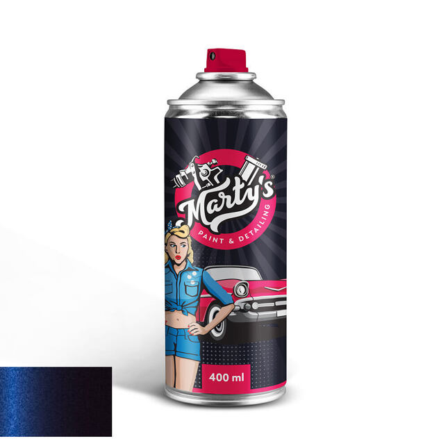 Barva na auto ve spreji Audi  LC5L Mysticblue