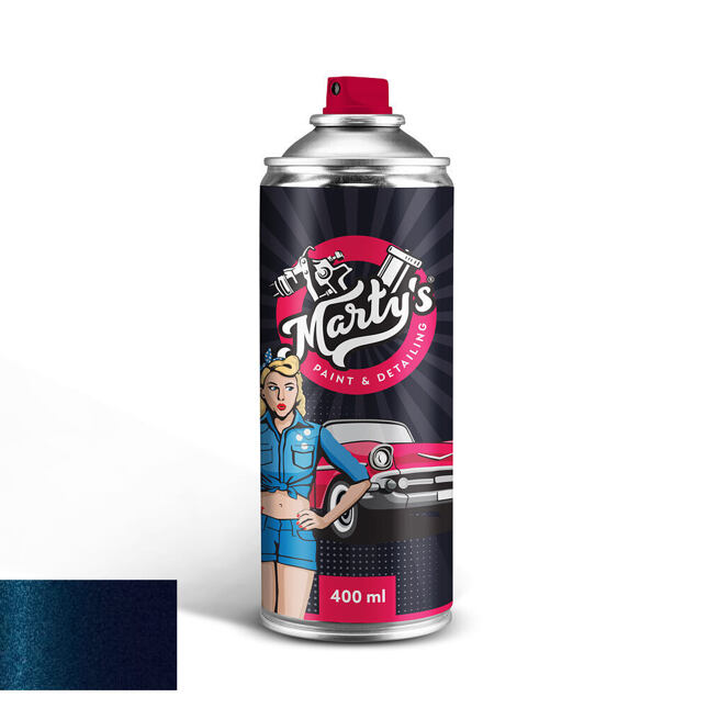 Barva na auto ve spreji Audi  LD5Q Shadowblue
