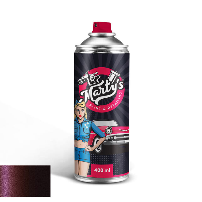 Barva na auto ve spreji Audi  LY4S Shiraz Rot