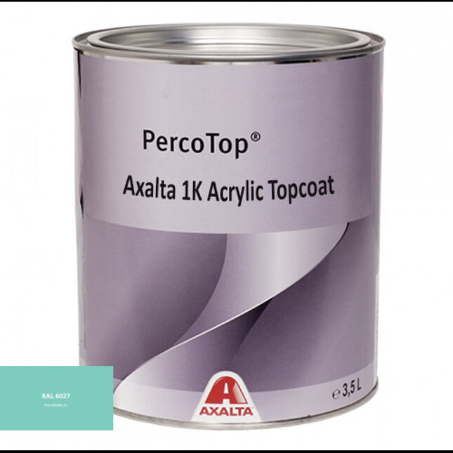 Akrylátová 1K barva Axalta RAL 6027 5°lesku