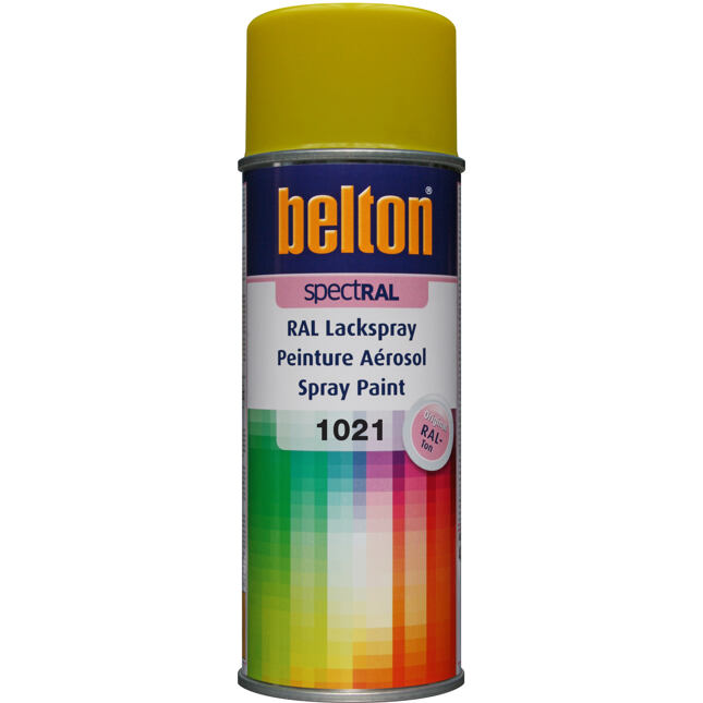 Belton Barva ve spreji RAL 1021 400ml ŽLUTÁ HOŘČIČNÁ