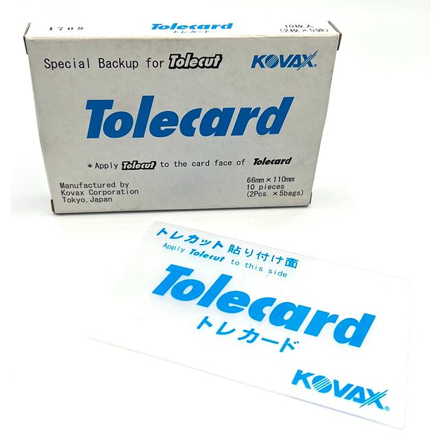 Kovax Brusná karta pro formáty ToleCut 66x110mm