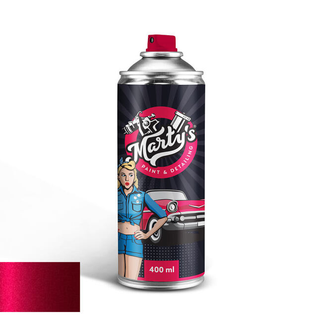 Motolak ve spreji Yamaha DPRC4 DEEP PURPLISH RED COCKTAIL