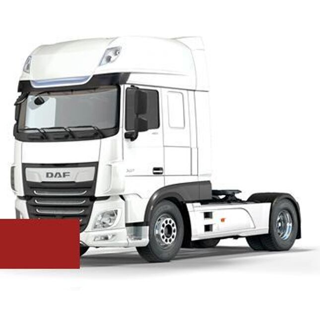 Barva na auto ve spreji DAF CE359-RED VAN BEEK ROOD