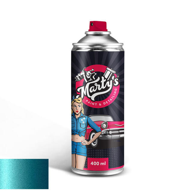 Autolak ve spreji Renault BU0405 Bleu Menthe