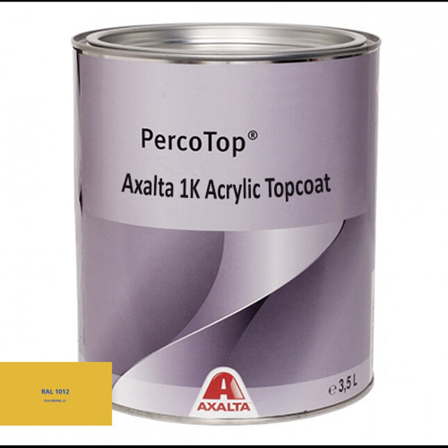 Akrylátová 1K barva Axalta RAL 1012 5°lesku