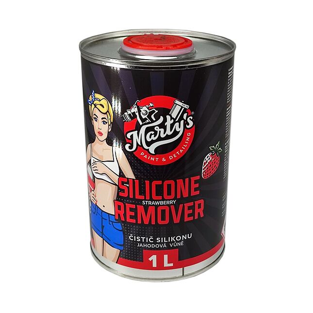 Marty´s Čistič silikonu Strawberry (Jahoda) 1000ml