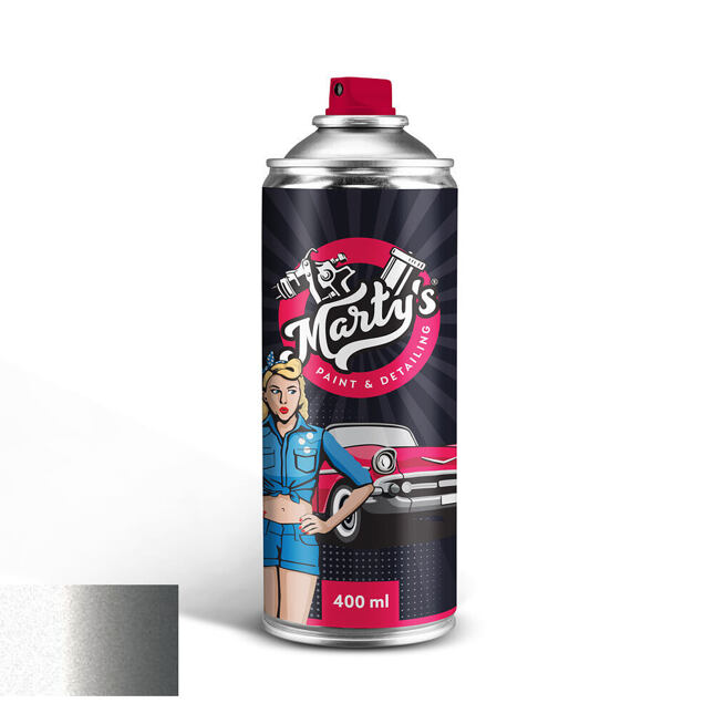 Motolak ve spreji BMW 437 WEISS ALUMINIUM II