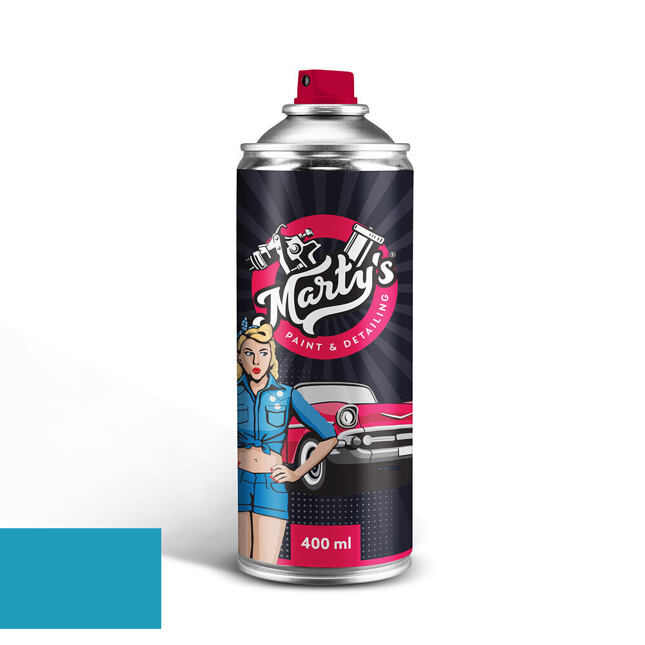 Motolak ve spreji HARLEY DAVIDSON 506 BLUE STRIPES