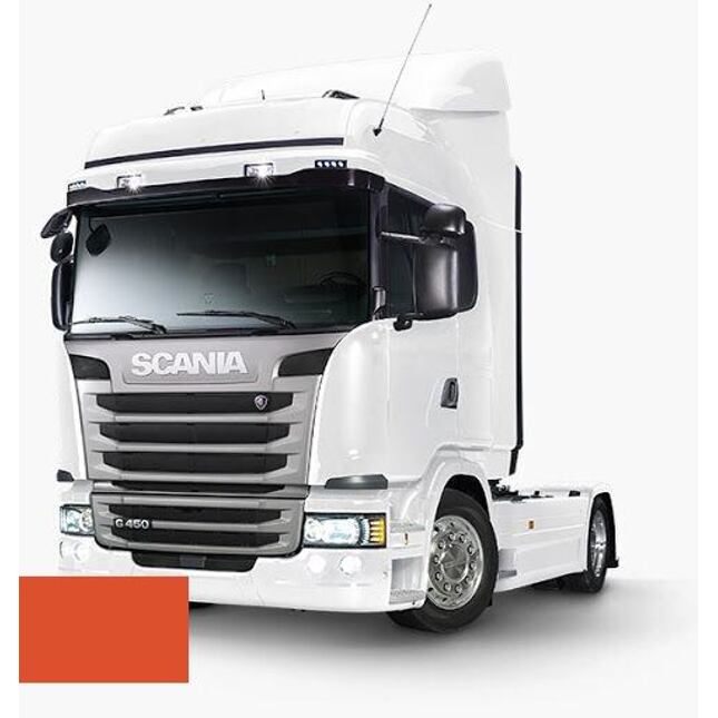 Autolak ve spreji Scania 1175 PAPRIKAROD/RED 2224