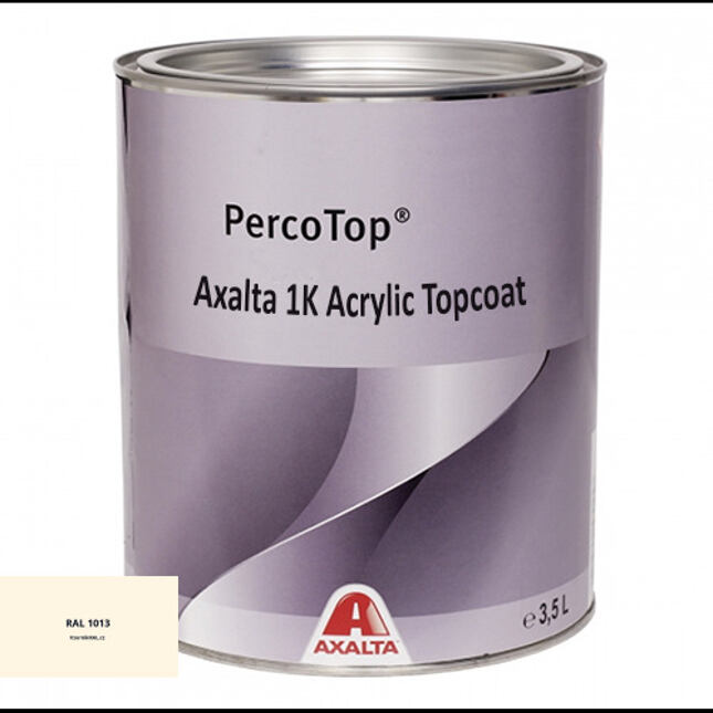 Akrylátová 1K barva Axalta RAL 1013 5°lesku