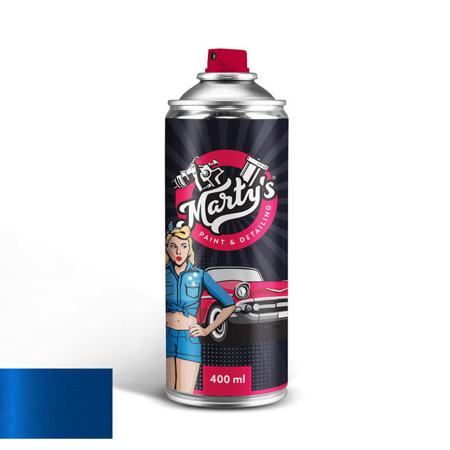 Barva na auto ve spreji Audi  LW5Z Jazzblue perl