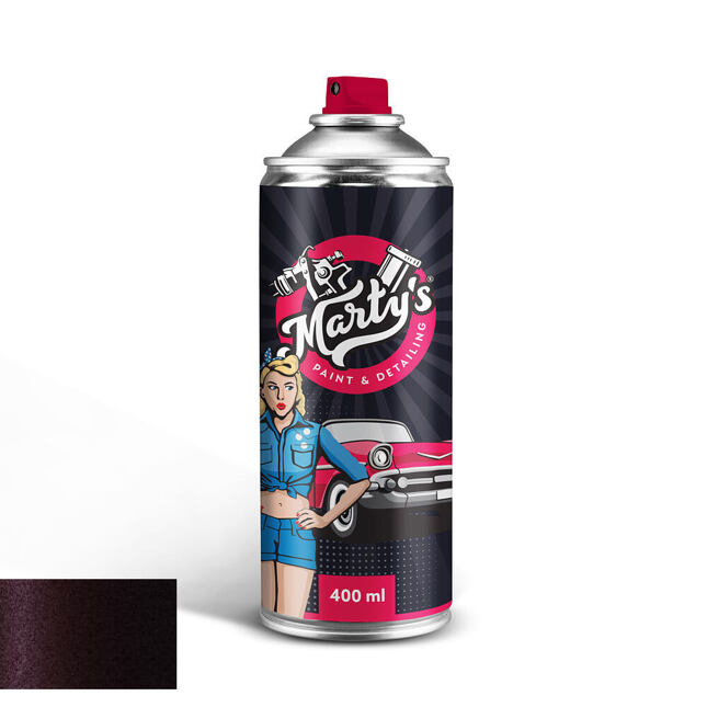 Autolak ve spreji MAZDA  7201 BLACK CHERRY
