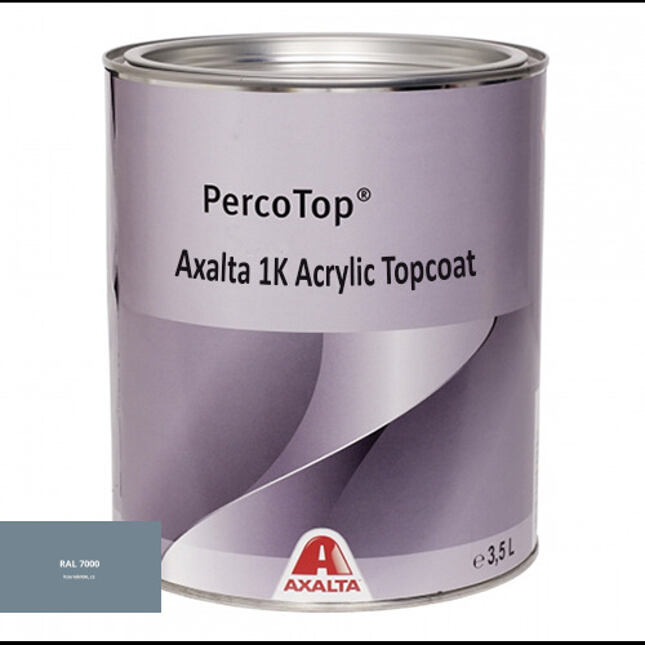 Akrylátová 1K barva Axalta RAL 7000 5°lesku