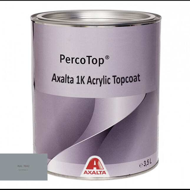 Akrylátová 1K barva Axalta RAL 7042 5°lesku
