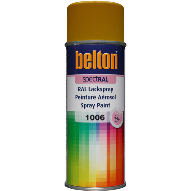 Belton Barva ve spreji RAL 1006 400ml ŽLUTÁ KUKUŘIČNÁ