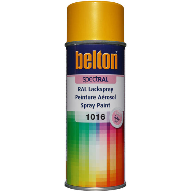 Belton Barva ve spreji RAL 1016 400ml SÍROVÁ ŽLUTÁ