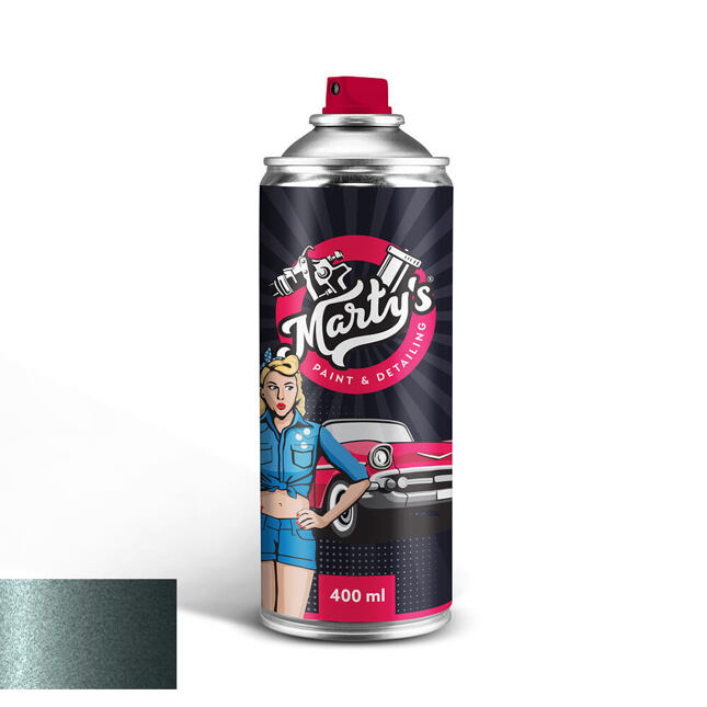 Motolak ve spreji HARLEY DAVIDSON EOR SILVER PINE