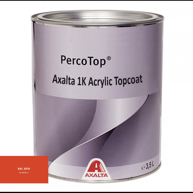 Akrylátová 1K barva Axalta RAL 2010 5°lesku